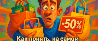 Как понять, на самом деле выгодна ли скидка -50%?