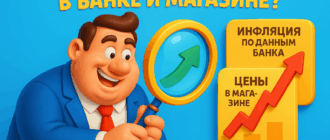 Почему инфляция другая в банке и магазине?