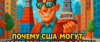 Почему США могут долгосрочно жить в долгах