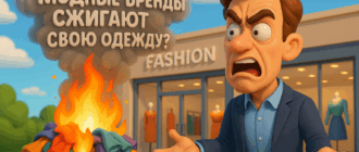Почему модные бренды сжигают свою одежду?